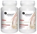 Zestaw 2x Selen L-selenometionina 200µg 100 tabl, Aliness