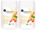 Zestaw 2x Aliness Witamina C 1000 mg Buforowana PLUS x 250g proszek