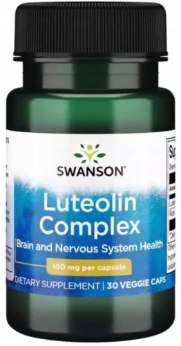 Luteolin Complex 100mg 30vkaps, Swanson