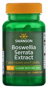 Swanson 5-Loxin Boswellia Serrata extract 60 kapsułek - Ruchomość Stawów Przeciwzapalne