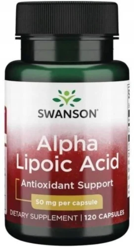 ALA 50mg 120kaps, Swanson
