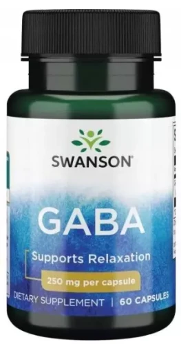 GABA 250mg 60kaps, Swanson