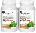 Zestaw 2x Dzikie oregano naturalne olej 100% 90 kaps STRONG, Aliness