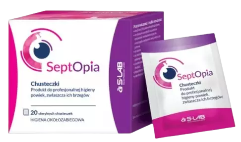 Septopia Chusteczki 20 sztuk, S-Lab