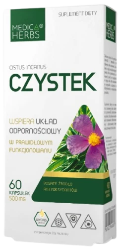 Czystek (Cistus incanus), Medica Herbs