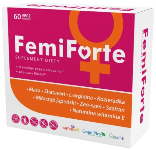 FemiForte dla kobiet x 60 vege caps, Aliness