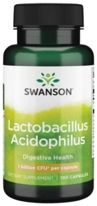 Swanson Lactobacillus Acidophilus 100 kapsułek - Flora Jelitowa Trawienie