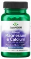 Albion Magnesium &amp; Calcium - Albion Chelat Magnezu i Wapnia z D-3 i K-2, Swanson