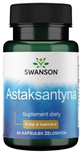 Astaksantyna 4mg 60kaps, Swanson