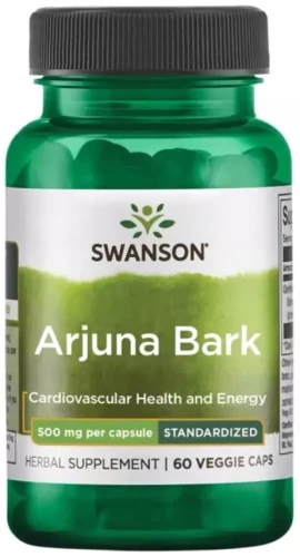 Arjuna extract 500mg 60 vcaps, Swanson