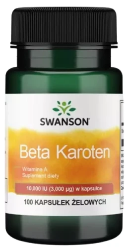 Beta Karoten 10.000IU 100 kaps. Swanson