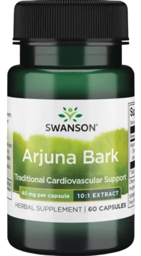 FS Arjuna bark 10:1 40mg 60 caps, Swanson