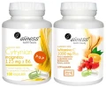 Zestaw Cytrynian Magnezu 125 mg z B6 (P-5-P) 100 kaps + Witamina C 1000 mg Plus Bioflawonoidy Aliness