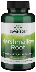 Swanson Marshmallow root - Prawoślaz lekarski 500mg 90 kapsułek - Trawienie Układ Pokarmowy Jelita