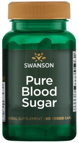 Pure Blood Sugar 60 kaps weg, Swanson