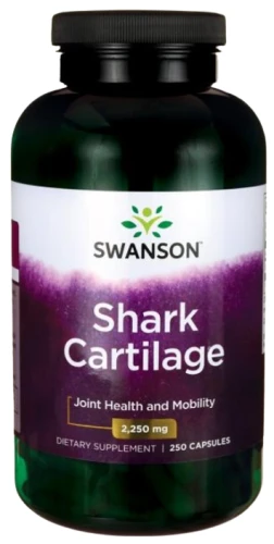Shark cartilage - Chrząstka rekina 750mg 250kaps, Swanson