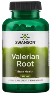 Swanson Valerian Root - Waleriana 475mg 100 kapsułek - Relaks Spokój Sen Stres