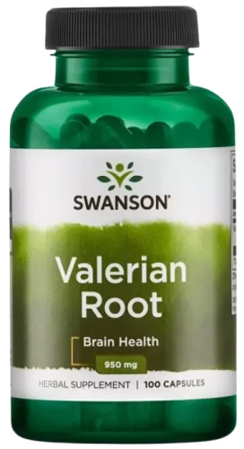 Valerian Root - Waleriana 475mg 100 kaps, Swanson