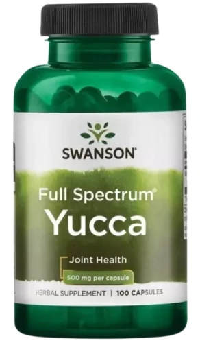 Yucca - Jukka 500mg 100 kaps, Swanson