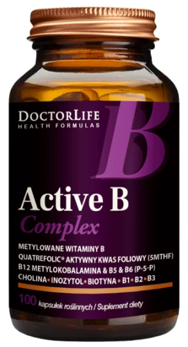 Active B Complex 100 kapsułek, Doctor Life