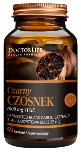 Black Garlic 60 kaps, Doctor Life