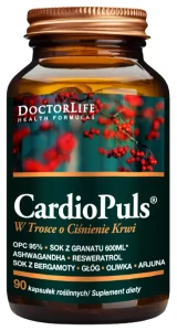 Doctor Life CardioPulse - W Trosce o Ciśnienie Krwi 90 kapsułek - Serce Układ Krążenia Nadciśnienie Krwi