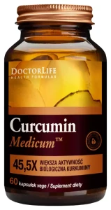 Doctor Life Curcumin Medicum 60 kapsułek - Trawienie Jelita Przeciwzapalne