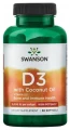 D-3 with Coconut Oil - Witamina D-3 2000IU z olejem z kokosowym 60kaps, Swanson