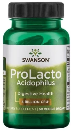 Prolacto Acidophilus 60kaps, Swanson