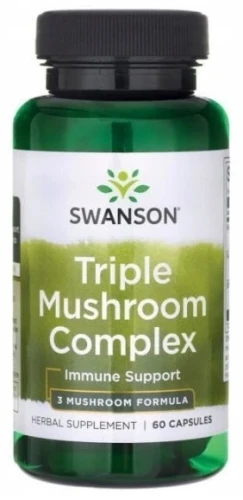 FS Triple Mushroom 60kaps, Swanson