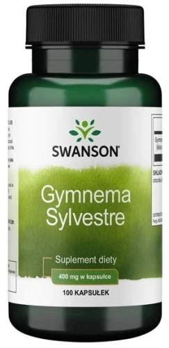Gymnema Sylvestre 400mg 100kaps, Swanson