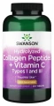 Hydrolizowany kolagen I i III + C 250tab, Swanson