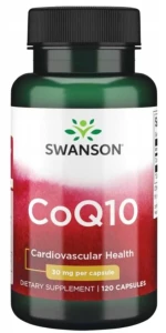 Swanson CoQ10 - Koenzym Q10 30mg 120 kapsułek - Serce Układ Krążenia Naczynia Krwionośne 