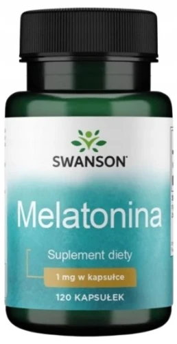 Melatonina 1mg 120 kaps, Swanson