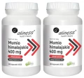 Zestaw 2x Mumio himalajskie (Shilajit extract) 400mg x 90 Vege caps. Aliness