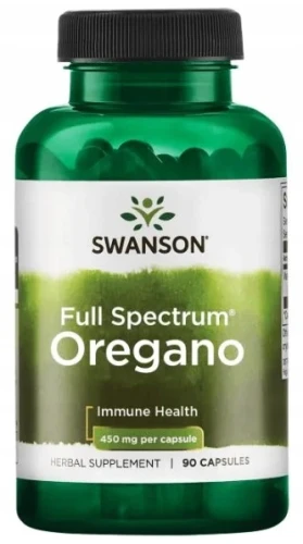 Oregano 450mg 90kapsułek, Swanson