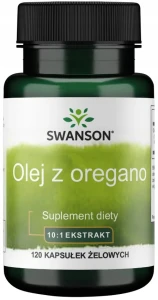 Swanson Olej z oregano - Oregano Oil 120 kapsułek - Odporność Trawienie Antyoksydant
