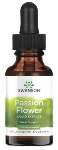 Passion Flower liquid extract - Męczennica cielista w płynie 29,6ml, Swanson