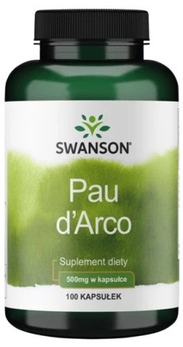 Pau d'Arco 500mg 100 kaps, Swanson