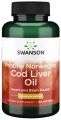 Pristine Norwegian Cod liver oil 60kaps, Swanson