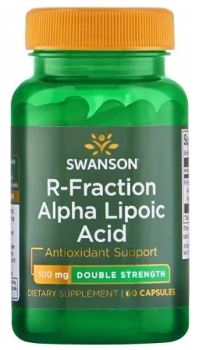 R-Fraction Alpha Lipoic Acid - R-ALA 100mg 60kaps, Swanson