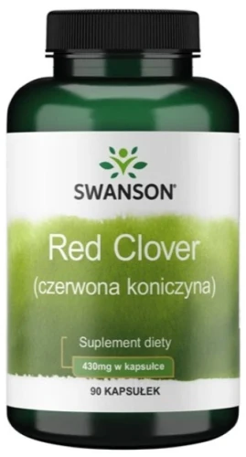 Red Clover (Czerwona koniczyna) 430mg 90kaps, Swanson