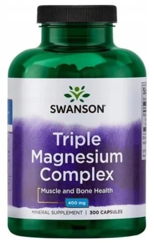 Triple Magnesium Complex 300 kaps, Swanson