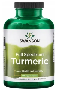 Swanson Turmeric 720mg 240 kapsułek - Układ Pokarmowy Przeciwzapalne Apetyt