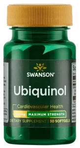 Swanson Ubiquinol 200mg 30 kapsułek - Serce Układ Krążenia Ciśnienie Krwi 