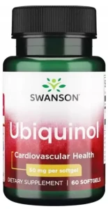 Swanson Ubiquinol 50mg 60 kapsułek - Serce Układ Krążenia Naczynia Krwionośne