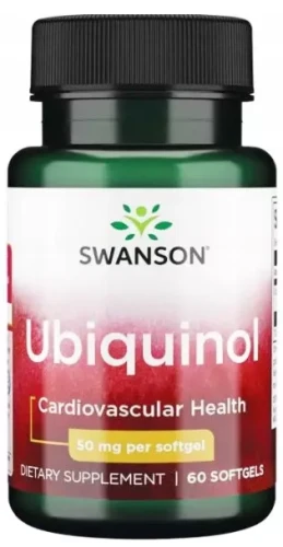 Ubiquinol 50mg 60sgels, Swanson