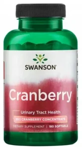 Swanson Cranberry - Żurawina 180 kapsułek - Drogi Moczowe Pęcherz Nerki