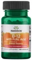 B-12 with Folic Acid - Witamina B-12 &amp; kwas foliowy 60 tabs. Swanson