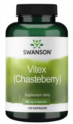 Vitex (Chasteberry) 400mg 120kaps, Swanson